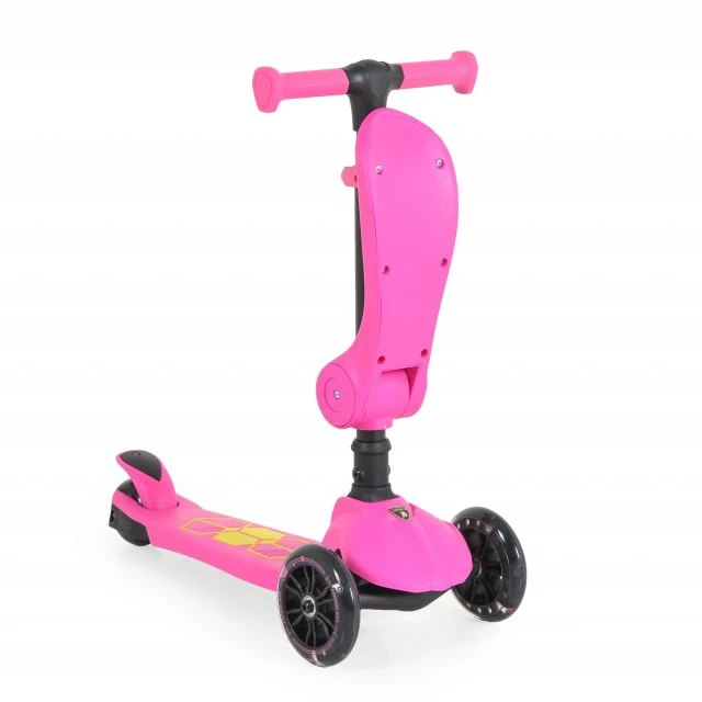 Scooter Lamborghini 2-in-1 pink