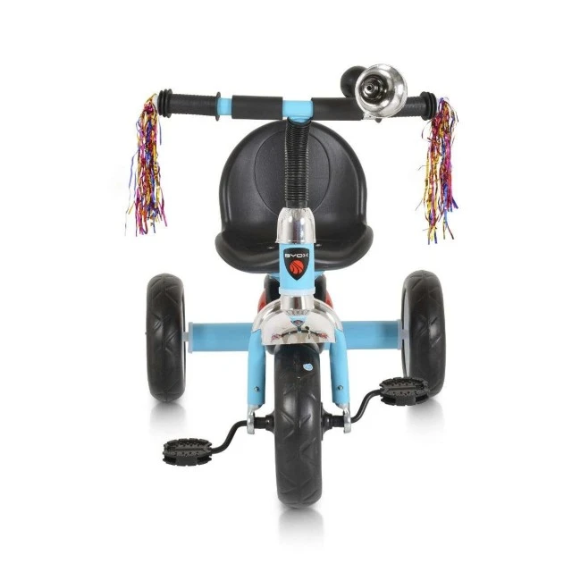Children’s Tricycle Bonfire with glowing tires blue