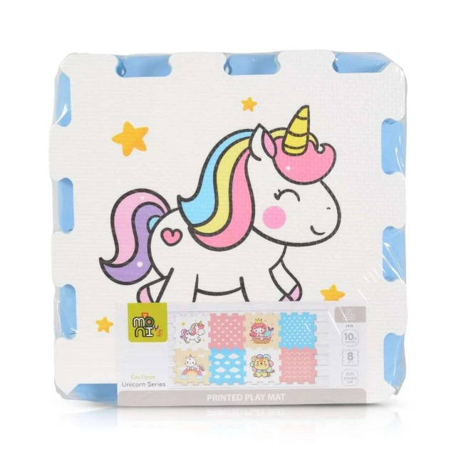 Мек пъзел с принт Unicorn