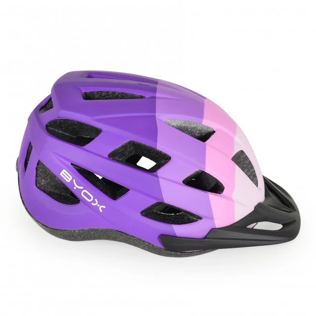 Helmet Y48 M purple (54-58 cm)
