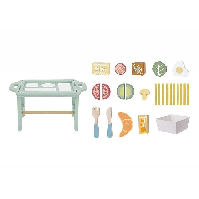 Wooden food tray TK992