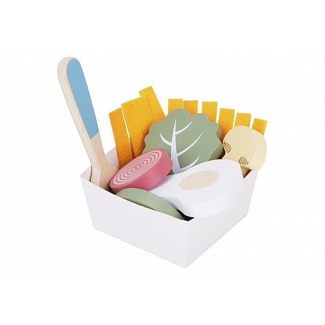 Wooden food tray TK992