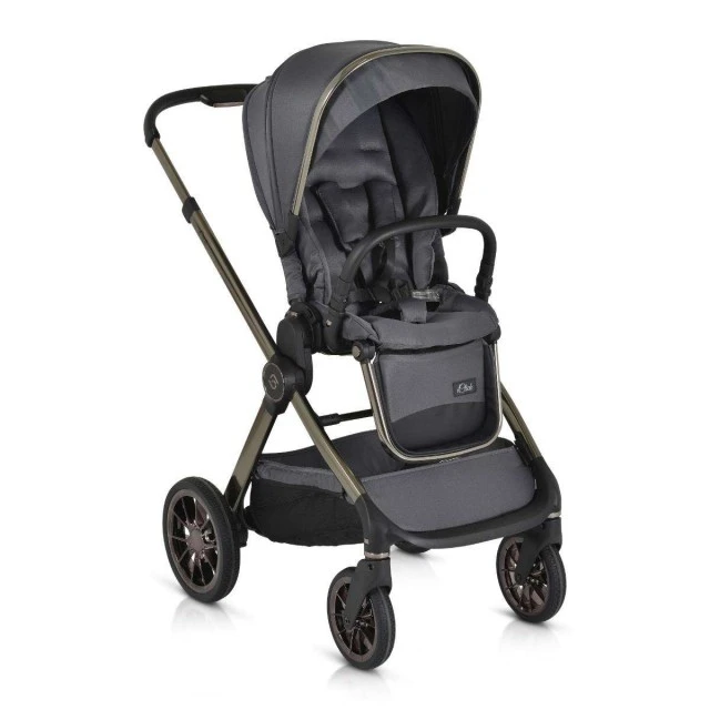 Combined stroller 2 in 1 iClick gray