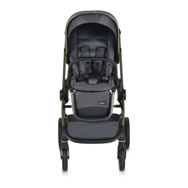 Combined stroller 2 in 1 iClick gray