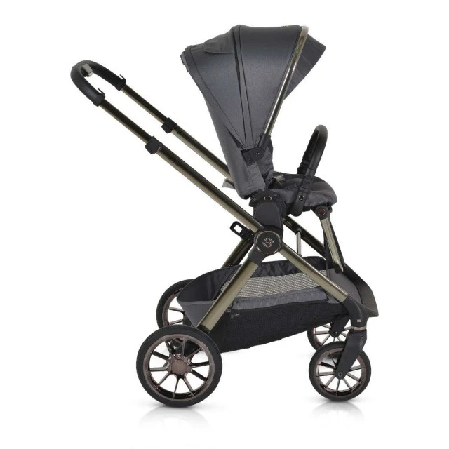Combined stroller 2 in 1 iClick gray