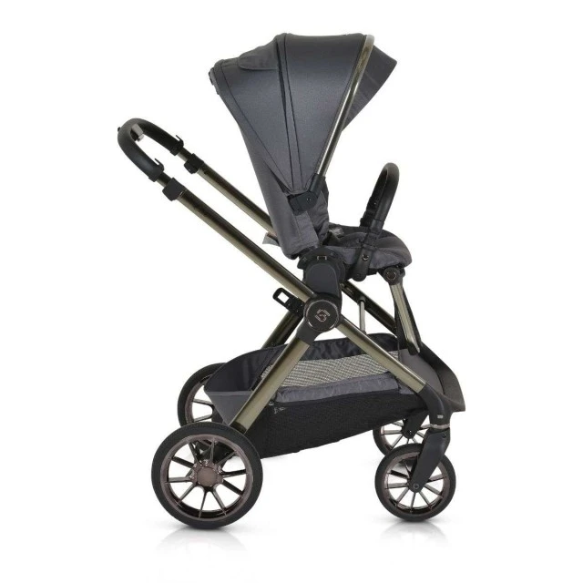Combined stroller 2 in 1 iClick gray
