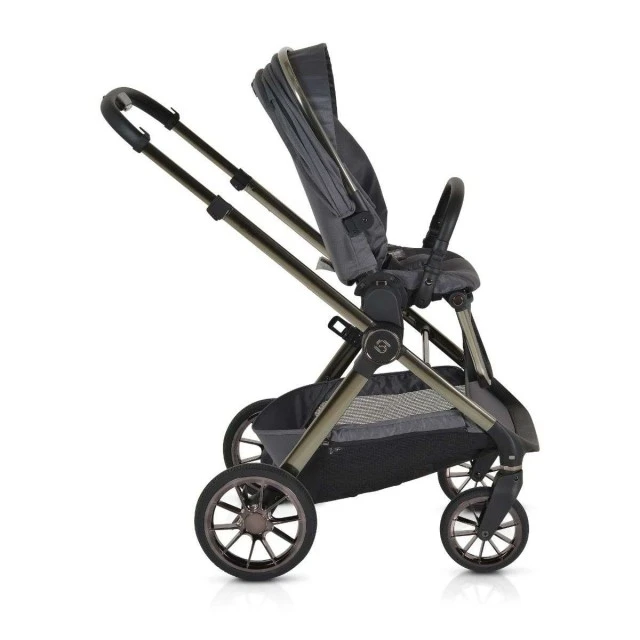Combined stroller 2 in 1 iClick gray