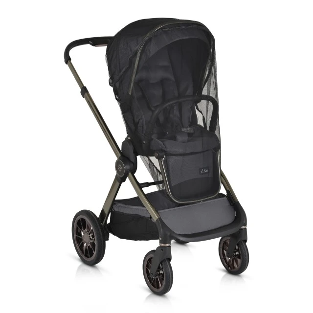 Combined stroller 2 in 1 iClick gray