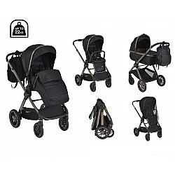 Combined stroller 2 in 1 iClick black