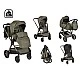 Baby stroller iClick green