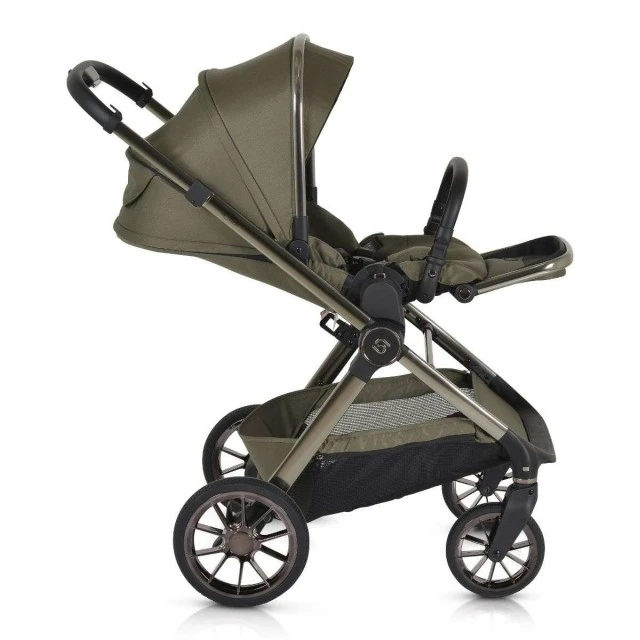 Combined stroller 2 in 1 iClick green