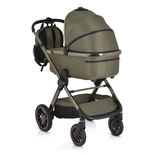 Combined stroller 2 in 1 iClick green