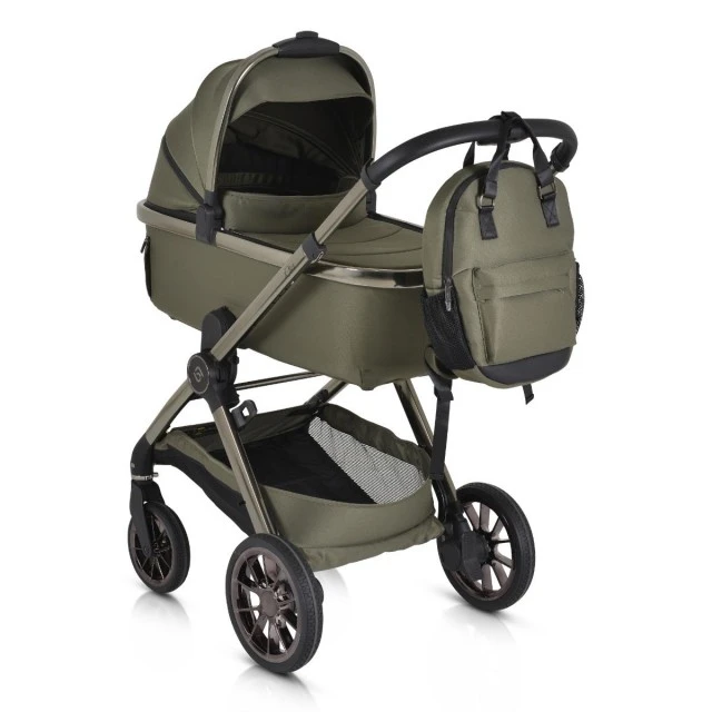 Combined stroller 2 in 1 iClick green