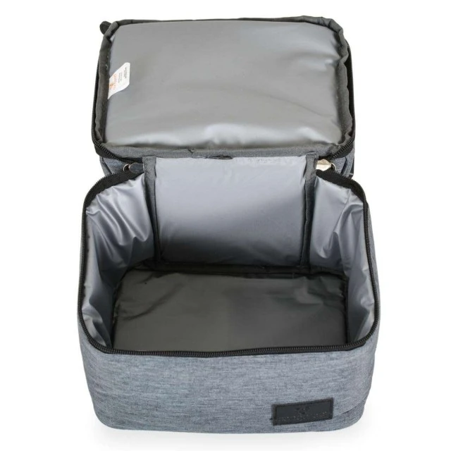 Lunch bag Aurora gray