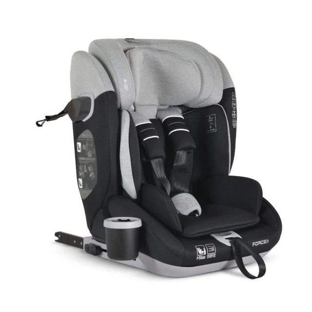 Car seat Force 76-150cm gray