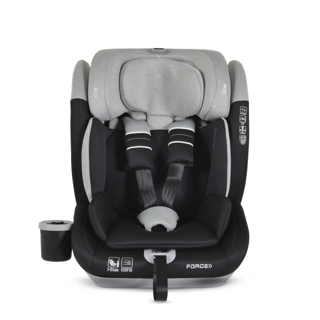 Car seat Force 76-150cm gray
