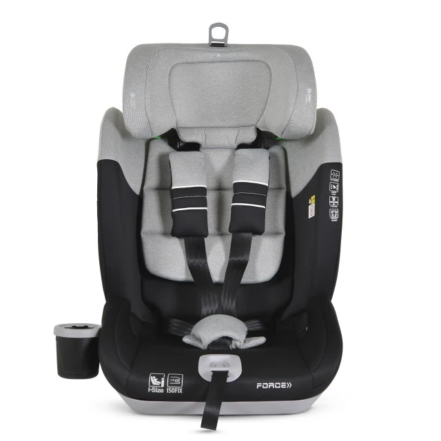 Car seat Force 76-150cm gray