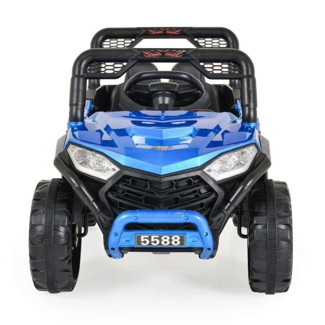 Battery-powered jeep 5588 Fast utv metal blue