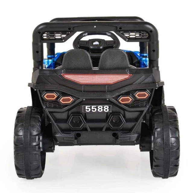 Battery-powered jeep 5588 Fast utv metal blue