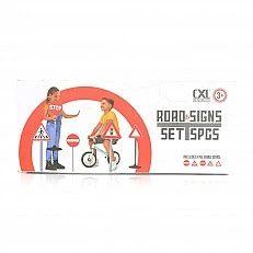 Игра Пътна безопасност 5бр Знаци CXL200-58