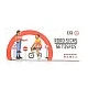 Road signs 5 pcs set CXL200-58