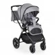 Christiano baby stroller 3 in 1 grey
