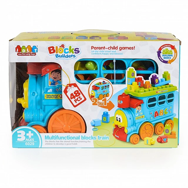 Constructor Train with 48 pieces 6029