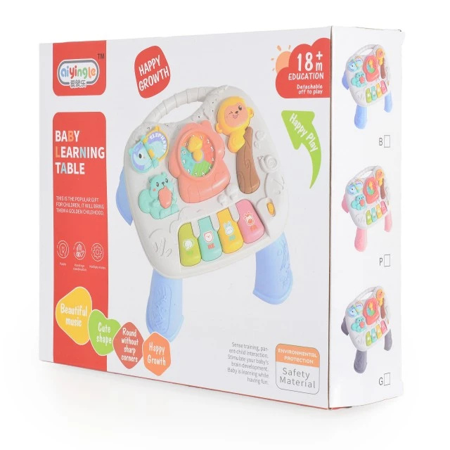 Interactive table with clock 368-24G