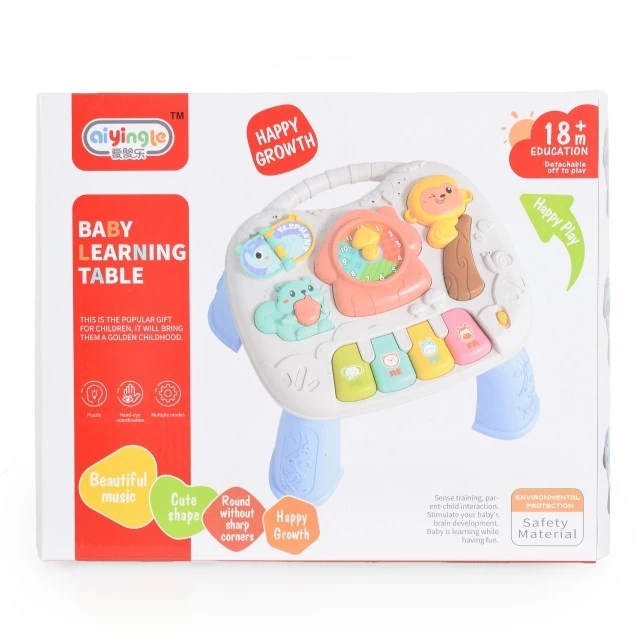 Interactive table with clock 368-24G