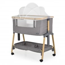 Amo bed light gray