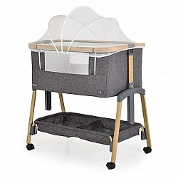 Amo bed dark gray