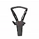 Walking belt Happy Feet dark gray