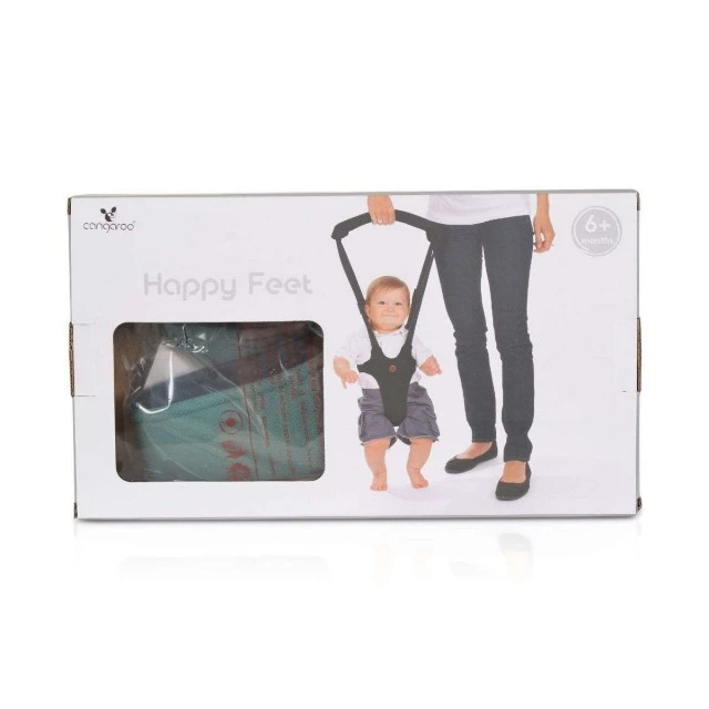 Walking belt Happy Feet dark gray