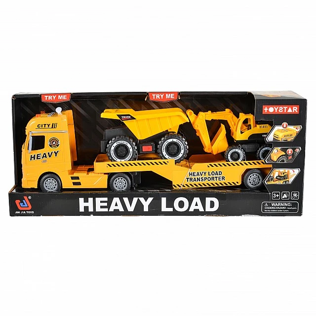 Excavator and dump truck 666-68F