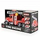Fire truck with sound and light 666-58P
