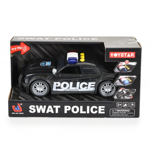 Police car with sound and light 666-12Q