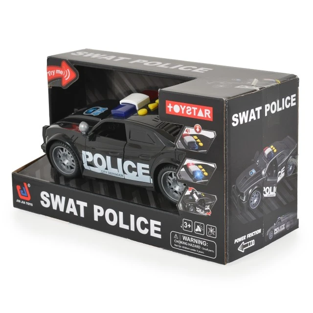 Police car with sound and light 666-12Q