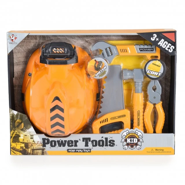 Set of helmet, vest and tools T007