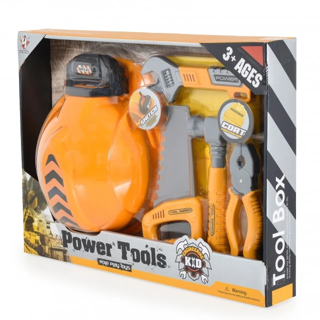 Set of helmet, vest and tools T007