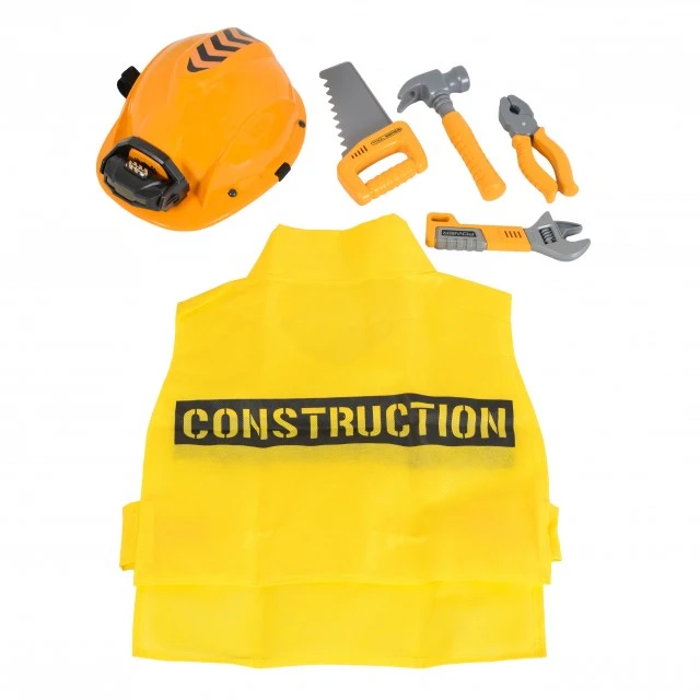 Set of helmet, vest and tools T007