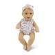 Doll 30 cm Lovely Baby pink LS1255-6