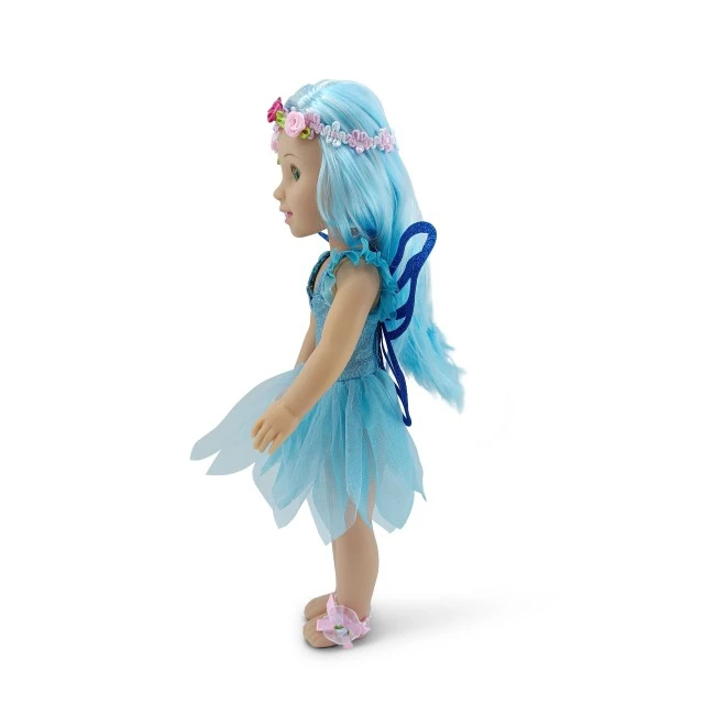 Doll 38 cm Fairy Doll Sun blue LS1502-3