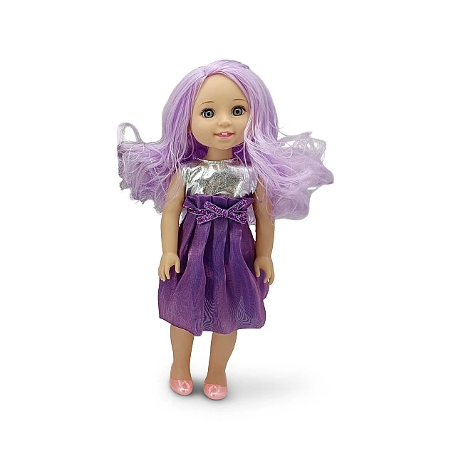 Doll 38 cm Fairy Doll violet LS1502