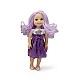 Doll 38 cm Fairy Doll violet LS1502