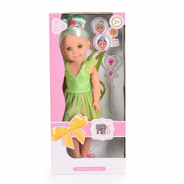 Doll 38 cm Fairy Doll Sun green LS1502-4