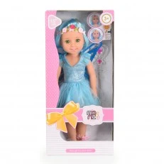 Doll 38 cm Fairy Doll Sun blue LS1502-3