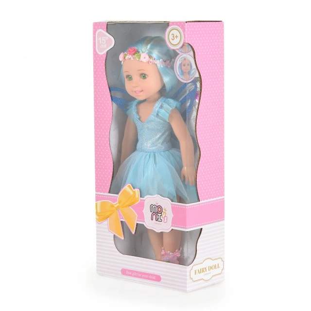 Doll 38 cm Fairy Doll Sun blue LS1502-3