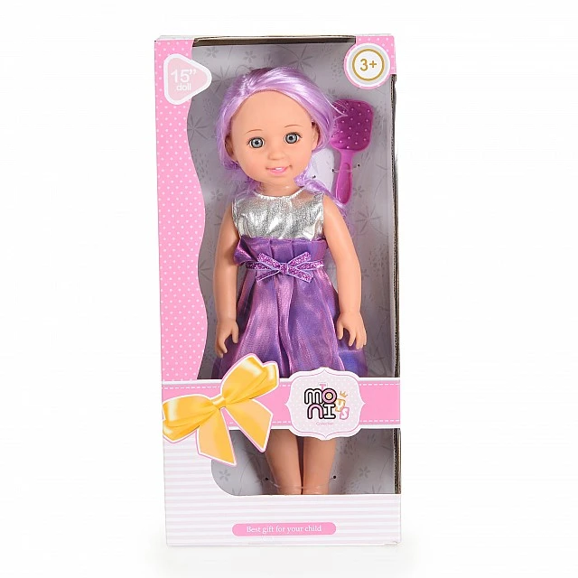 Doll 38 cm Fairy Doll violet LS1502