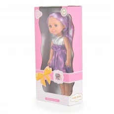 Doll 38 cm Fairy Doll violet LS1502