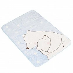Blanket 80/110 Softy Sweet hugs blue